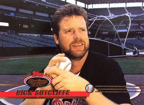 1993 Topps Stadium Club Rick Sutcliffe