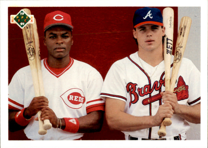 1991 Upper Deck Reggie Sanders and Ryan Klesko