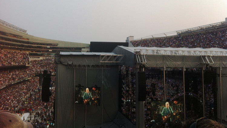 Grateful Dead at Soldier Field on the "Fare Thee Well" tour