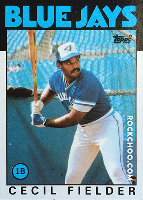 1986 Topps Cecil Fielder